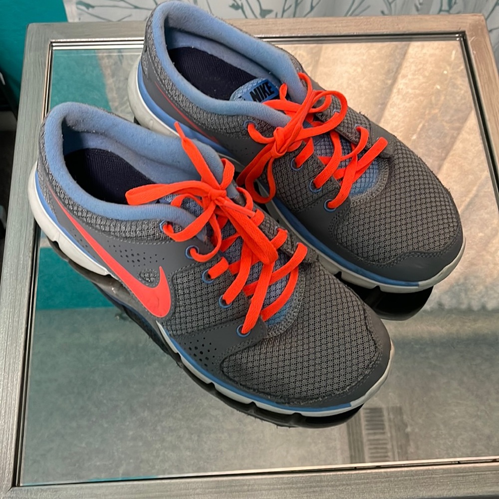 Nike sneakers.